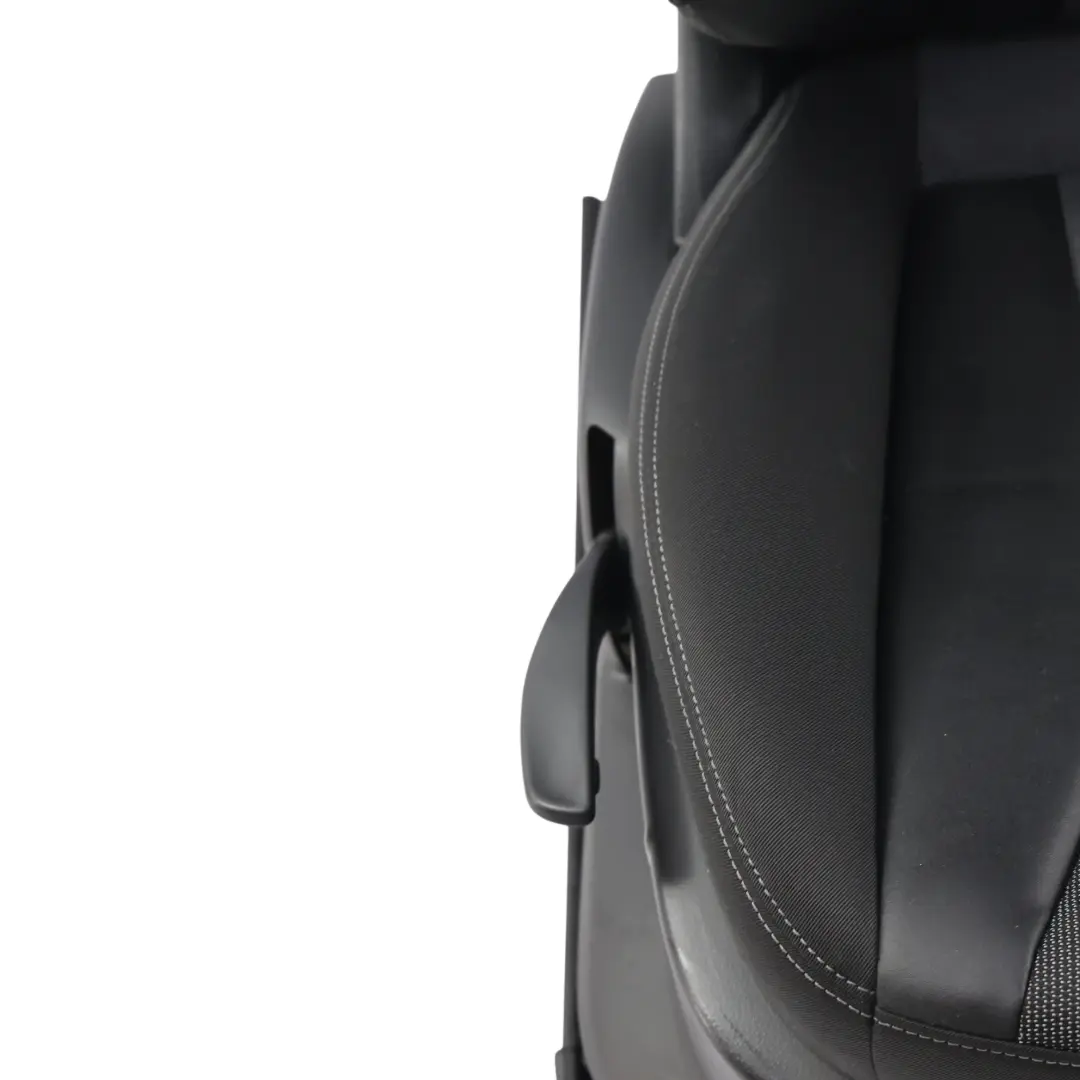 Audi A1 8X Asiento Delantero 3D Tela Negro Soul Gris Cliff Derecho - SKU 8X0881806K-1 - Número de pieza 8X0881806K