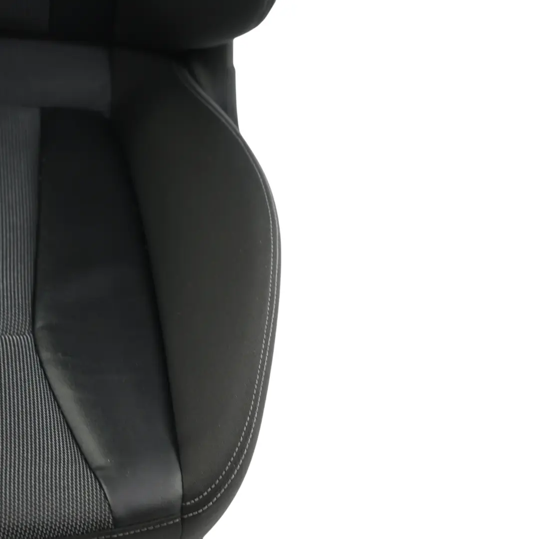 Audi A1 8X Asiento Delantero 3D Tela Negro Soul Gris Cliff Derecho - SKU 8X0881806K-1 - Número de pieza 8X0881806K