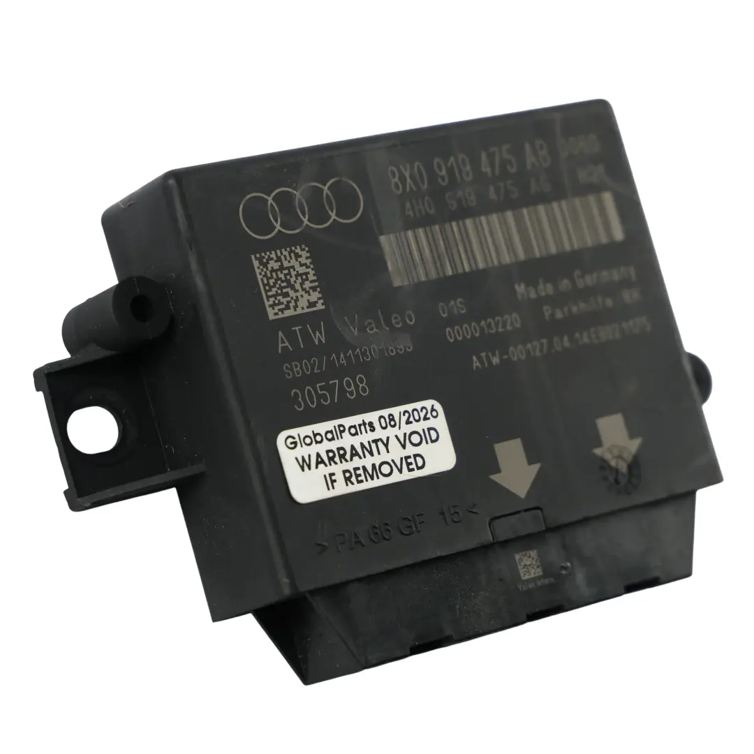 Audi RS Q3 8U Unidad Control Módulo Sensor Aparcamiento PDC - SKU 8X0919475AB - Número de pieza 8X0919475AB