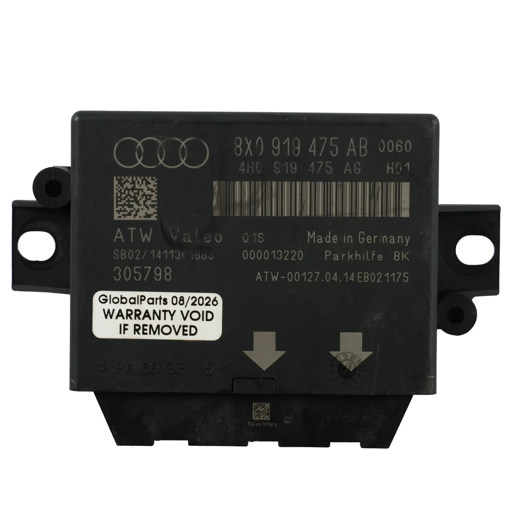 Audi RS Q3 8U PDC Parking Sensor Control Unit Module 8X0919475AB