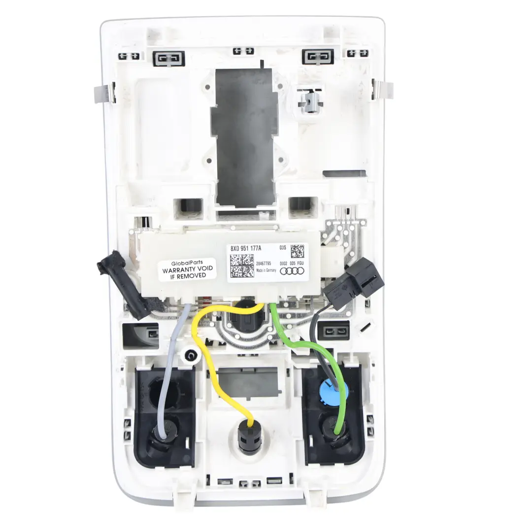 Audi A1 8X Plafonnier Intérieur Lampe Panneau - SKU 8X0951177A - Numéro de pièce 8X0951177A