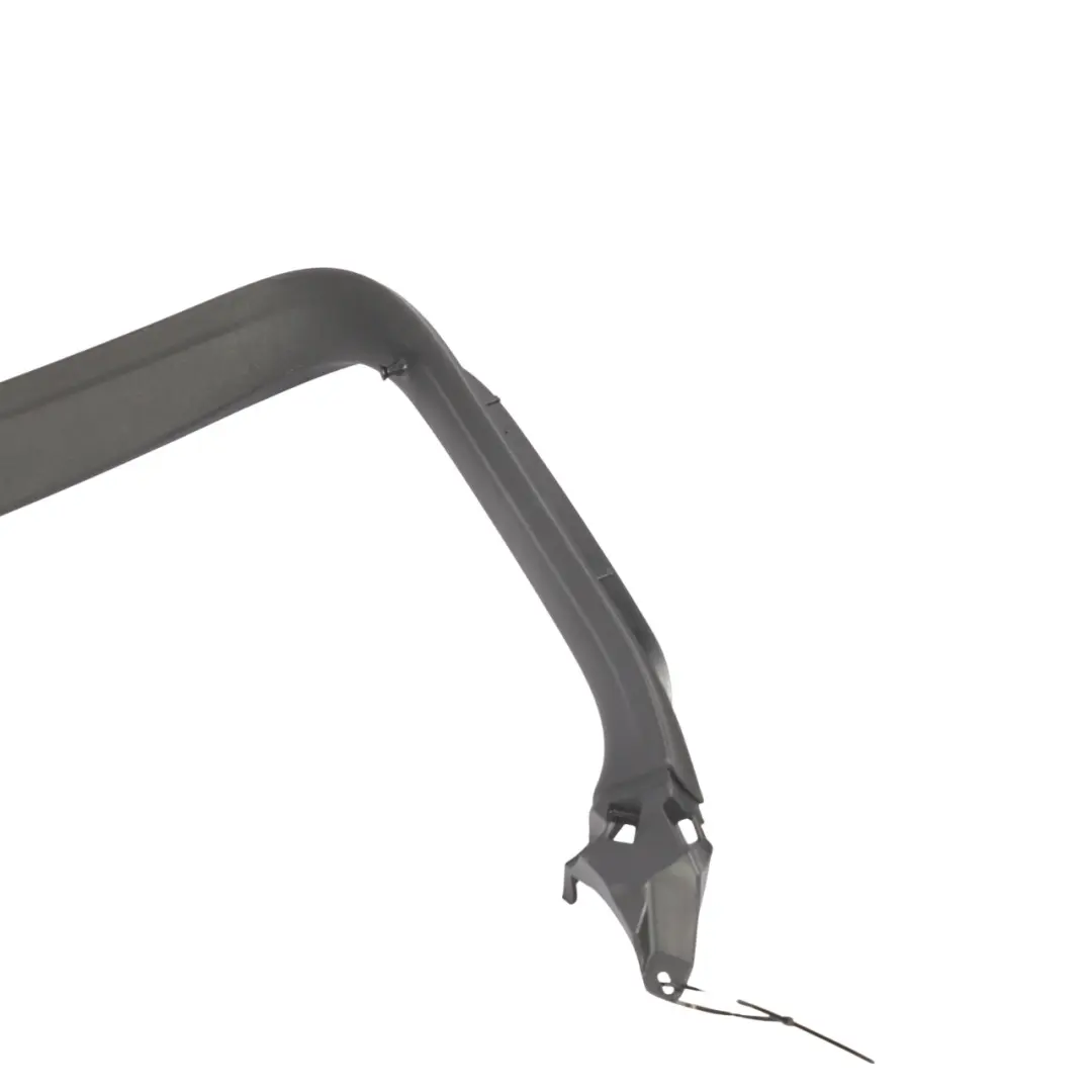 Audi A1 S1 8X Tailgate Trunk Boot Upper Trim Windscreen Frame Black - SKU 8X3867973A - Part number 8X3867973A