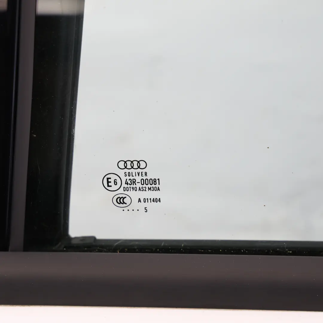 Audi A1 S1 8X Drzwi Tylne Lewe Glacier White Biały - S9R - SKU 8X4833051B-MGW - Numer Części 8X4833051B