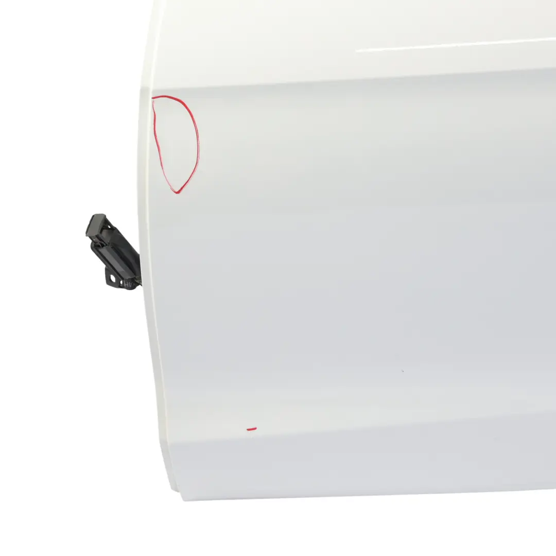Audi A1 S1 8X Rear Door Left N/S Glacier White Pearl - S9R - SKU 8X4833051B-MGW - Part number 8X4833051B