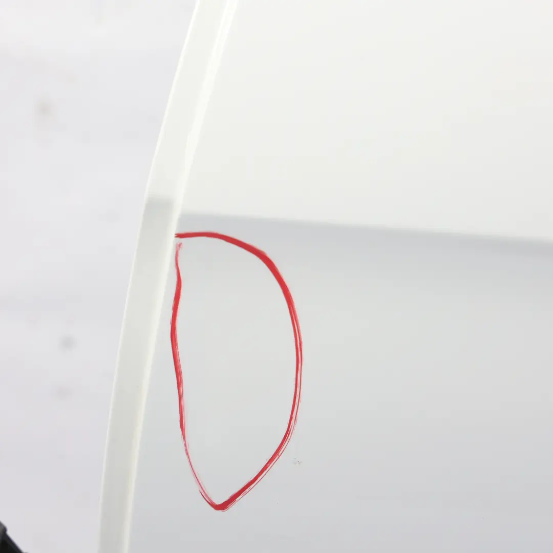 Audi A1 S1 8X Rear Door Left N/S Glacier White Pearl - S9R - SKU 8X4833051B-MGW - Part number 8X4833051B