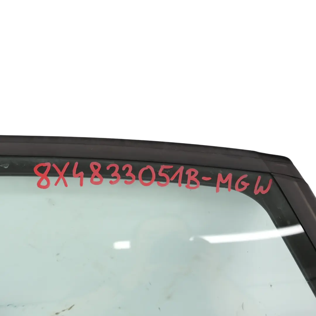 Door Left N/S Glacier White Pearl - S9R to Audi A1 S1 8X Rear with Part number 8X4833051B Audi A1 S1 8X Rear Door Left N/S Glacier White Pearl - S9R - SKU 8X4833051B-MGW - Part number 8X4833051B