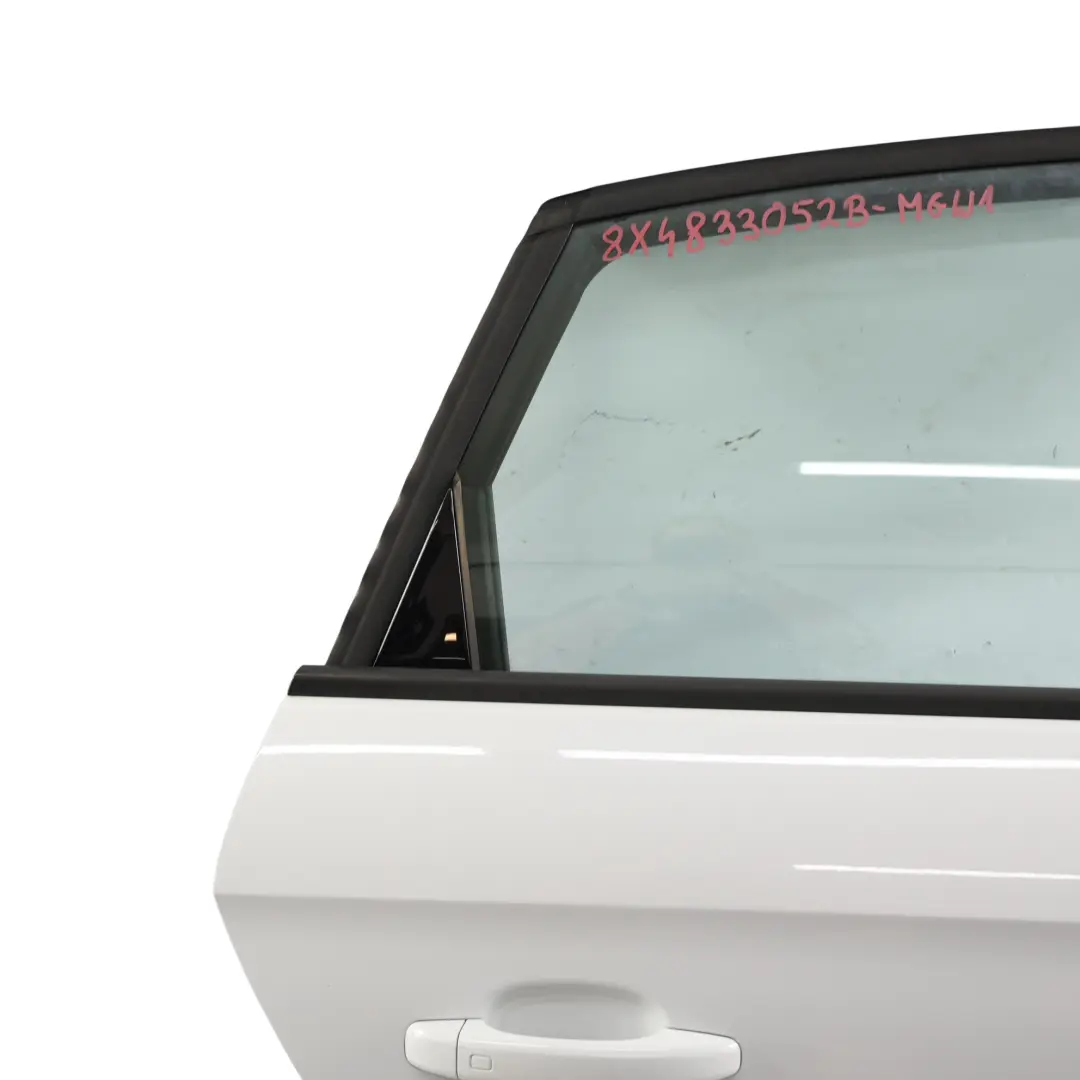 Door Rear Right O/S Covering Panel Glacier White Pearl - S9R to Audi A1 8X with Part number 8X4833052B Audi A1 8X Door Rear Right O/S Covering Panel Glacier White Pearl - S9R - SKU 8X4833052B-MGW1 - Part number 8X4833052B