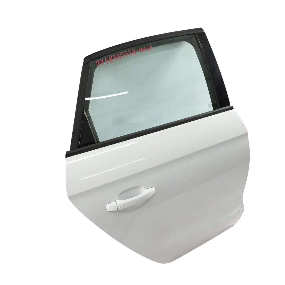 Audi A1 8X Tür Hinten Rechts Abdeckblende Gletscherweiß Perleffekt S9R - SKU 8X4833052B-MGW1 - Teilenummer 8X4833052B