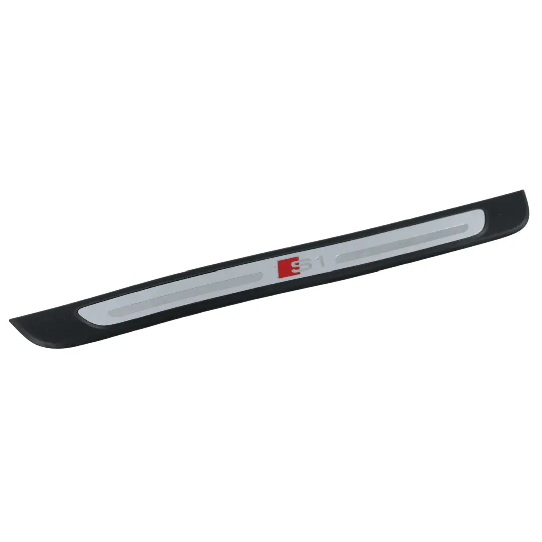 Front Door Sill Trim Strip S1 Lettering Left Right N/O/S to Audi S1 8X with Part number 8X4853373C Audi S1 8X Front Door Sill Trim Strip S1 Lettering Left Right N/O/S - SKU 8X4853373C - Part number 8X4853373C