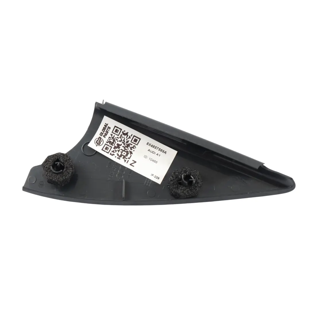 Pannello Triangolo Finestrino Porta Posteriore Sinistro per Audi A1 8X con numero di parte 8X4857569A Audi A1 8X Pannello Triangolo Finestrino Porta Posteriore Sinistro - SKU 8X4857569A - Numero di parte 8X4857569A