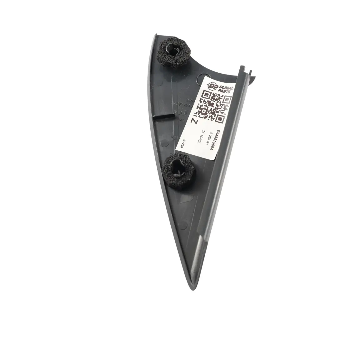 Audi A1 8X Rear Door Window Triangle Trim Cover Panel Left N/S - SKU 8X4857569A - Part number 8X4857569A