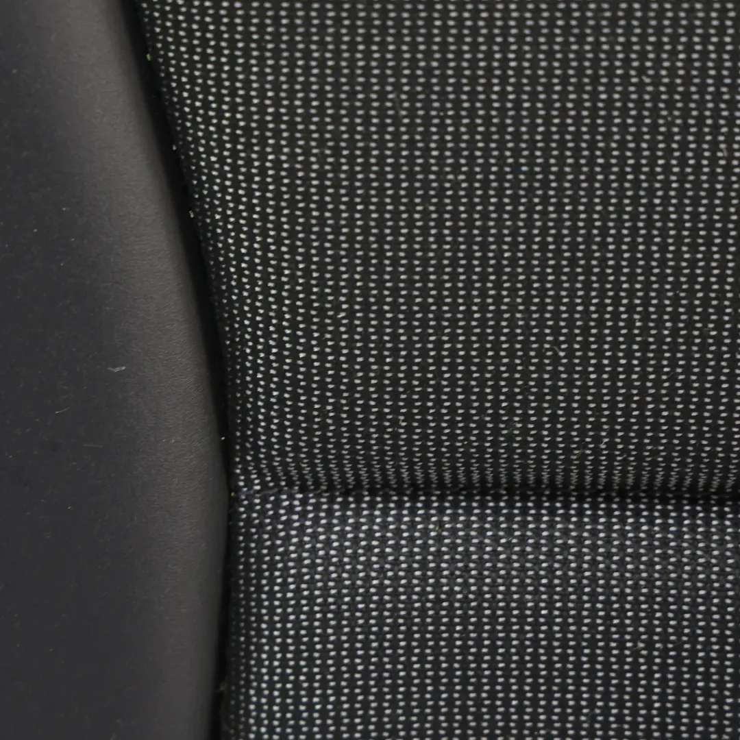 Audi A1 8X Seat Backrest Cover Rear Right O/S Cloth Fabric Black - SKU 8X4885806B - Part number 8X4885806B
