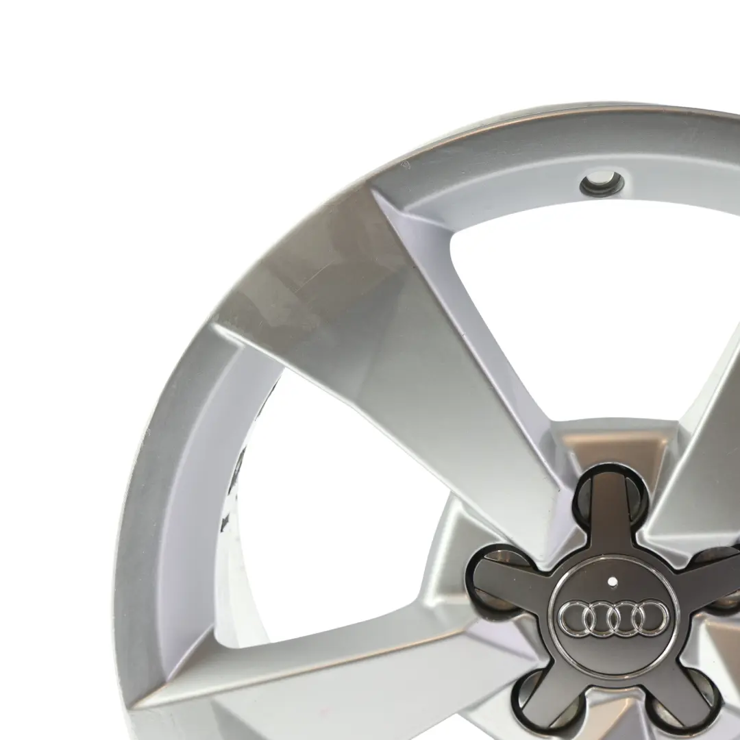Rim Alloy Silver 16" 7J ET:34 Star Spoke to Audi A1 8X Wheel with Part number 8XA601025A Audi A1 8X Wheel Rim Alloy Silver 16" 7J ET:34 Star Spoke - SKU 8XA601025A-3 - Part number 8XA601025A