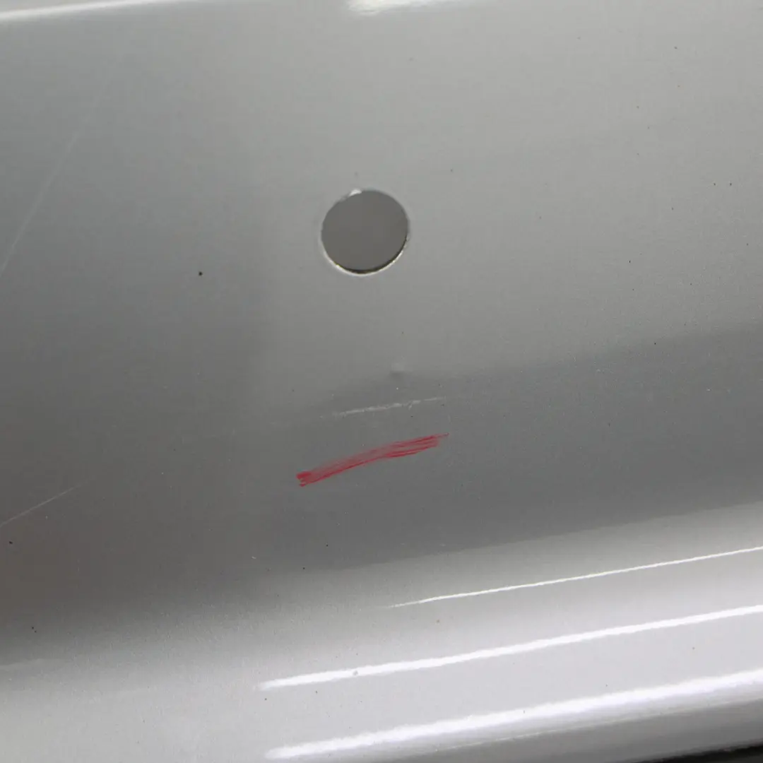 Audi S1 8X Rear Bumper Panel Trim Cover Parktronic Foil Silver Metallic - Z7G - SKU 8XA807067-FSI - Part number 8XA807067