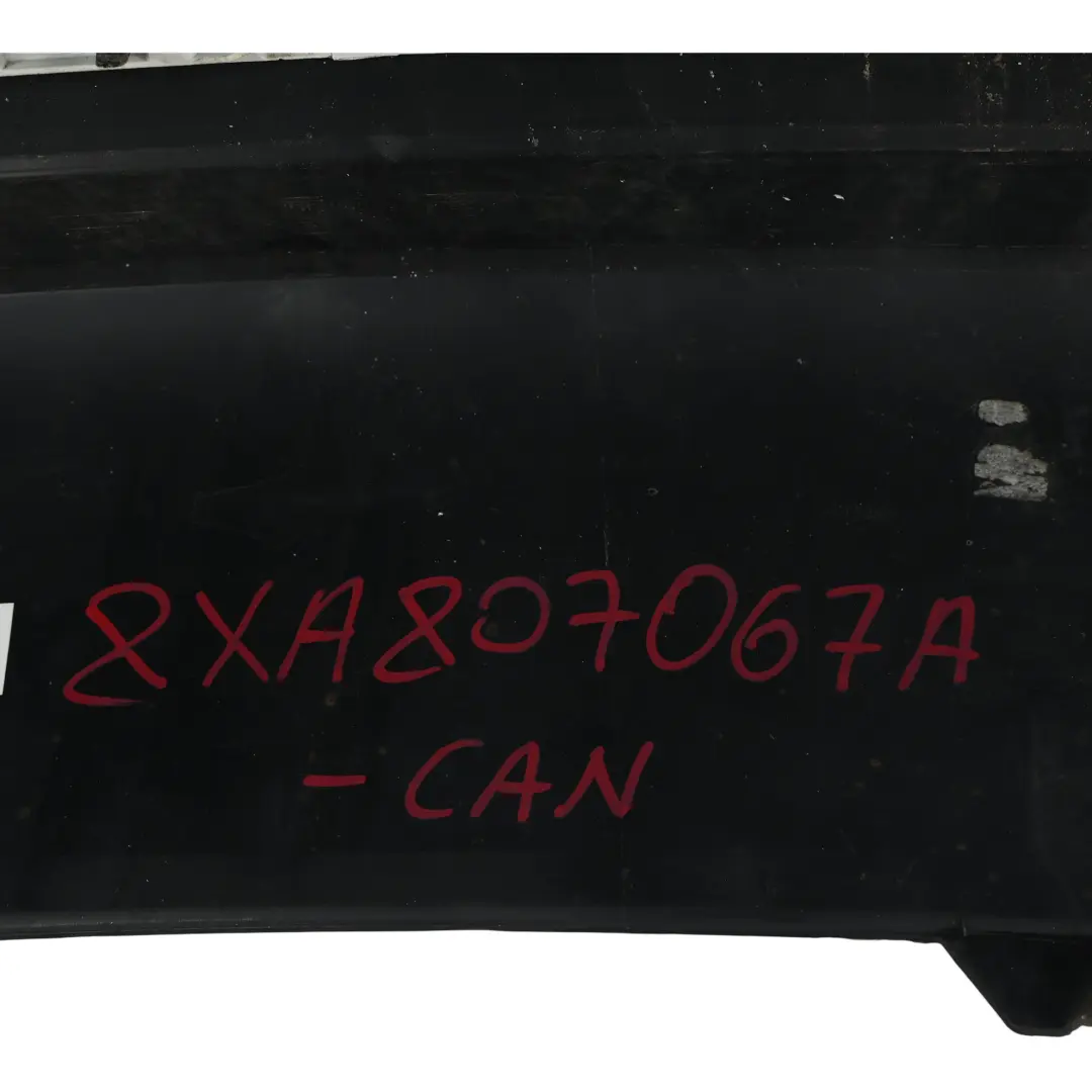 Audi A1 8X Rear Bumper Panel Parktronic Candy White - B9A - SKU 8XA807067A-CAN - Part number 8XA807067A