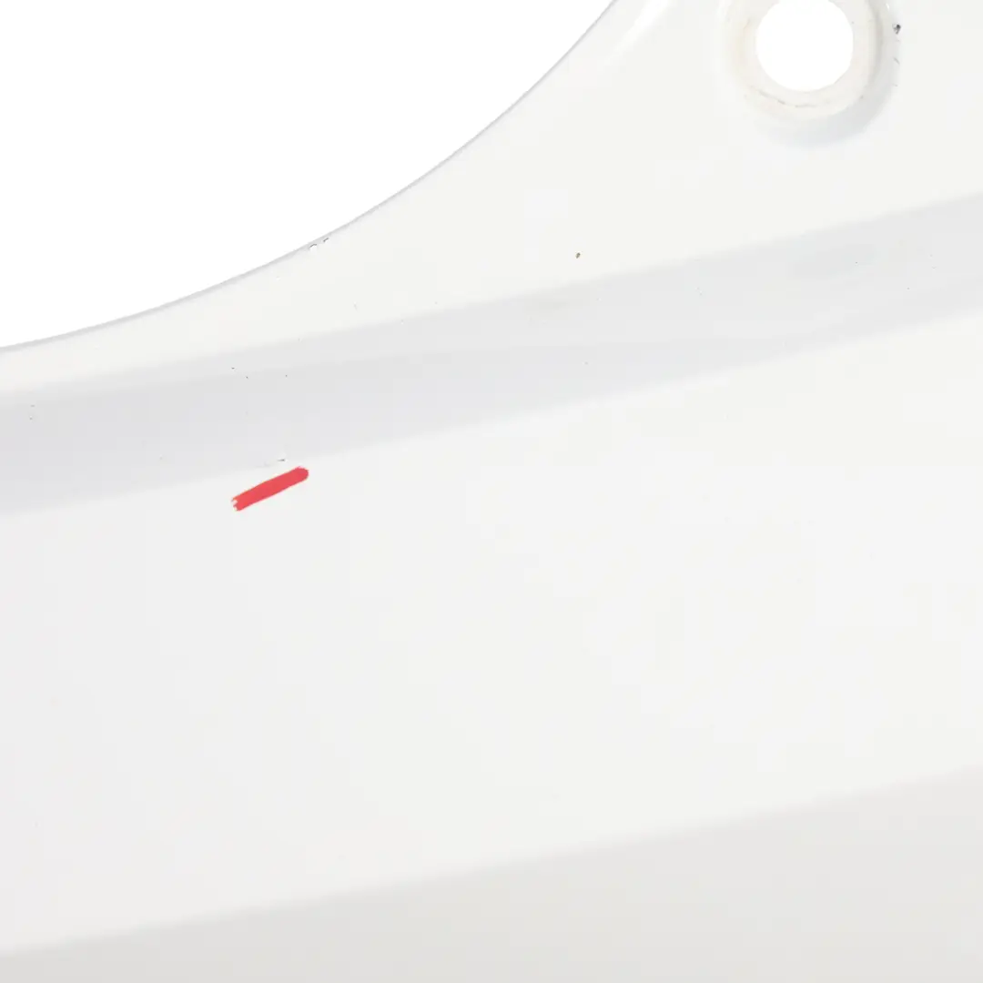 Audi A1 8X Rear Bumper Panel Parktronic Candy White - B9A - SKU 8XA807067A-CAN - Part number 8XA807067A