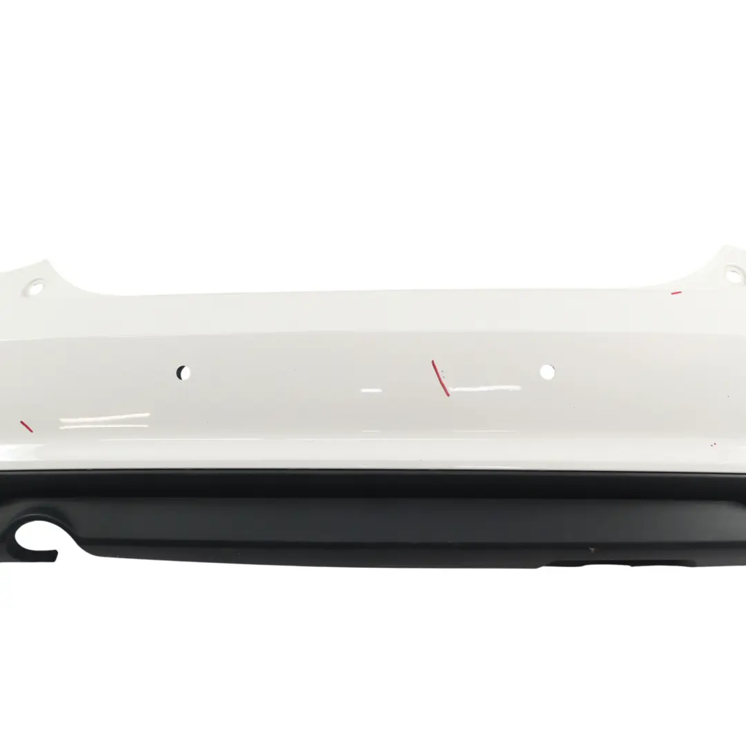 Bumper Panel Parktronic Candy White - B9A to Audi A1 8X Rear with Part number 8XA807067A Audi A1 8X Rear Bumper Panel Parktronic Candy White - B9A - SKU 8XA807067A-CAN - Part number 8XA807067A