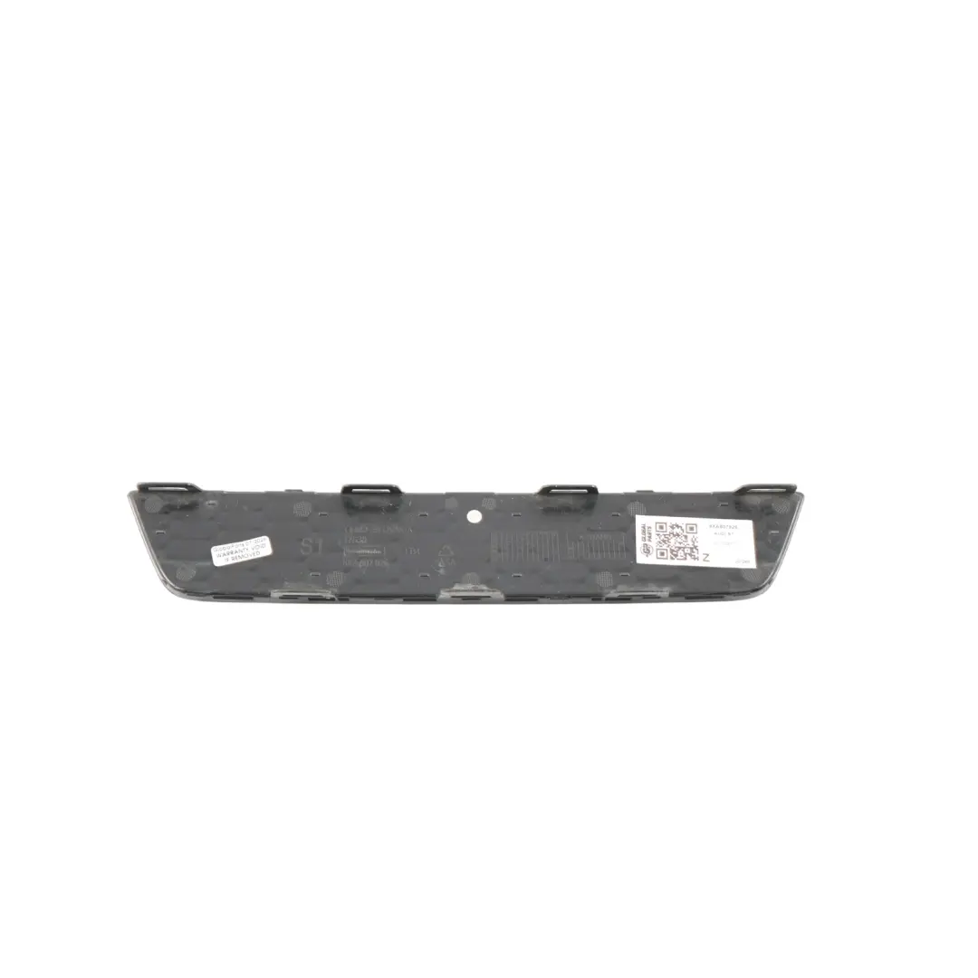 Bumper Grille Cover Trim Panel Lower Centre to Audi S1 8X Rear with Part number 8XA807926 Audi S1 8X Rear Bumper Grille Cover Trim Panel Lower Centre - SKU 8XA807926 - Part number 8XA807926