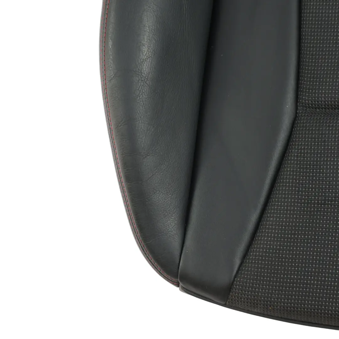 Audi S1 8X Front Right O/S Sport Seat Cover Cushioning Fabric Leather Black Red - SKU 8XA881406 - Part number 8XA881406