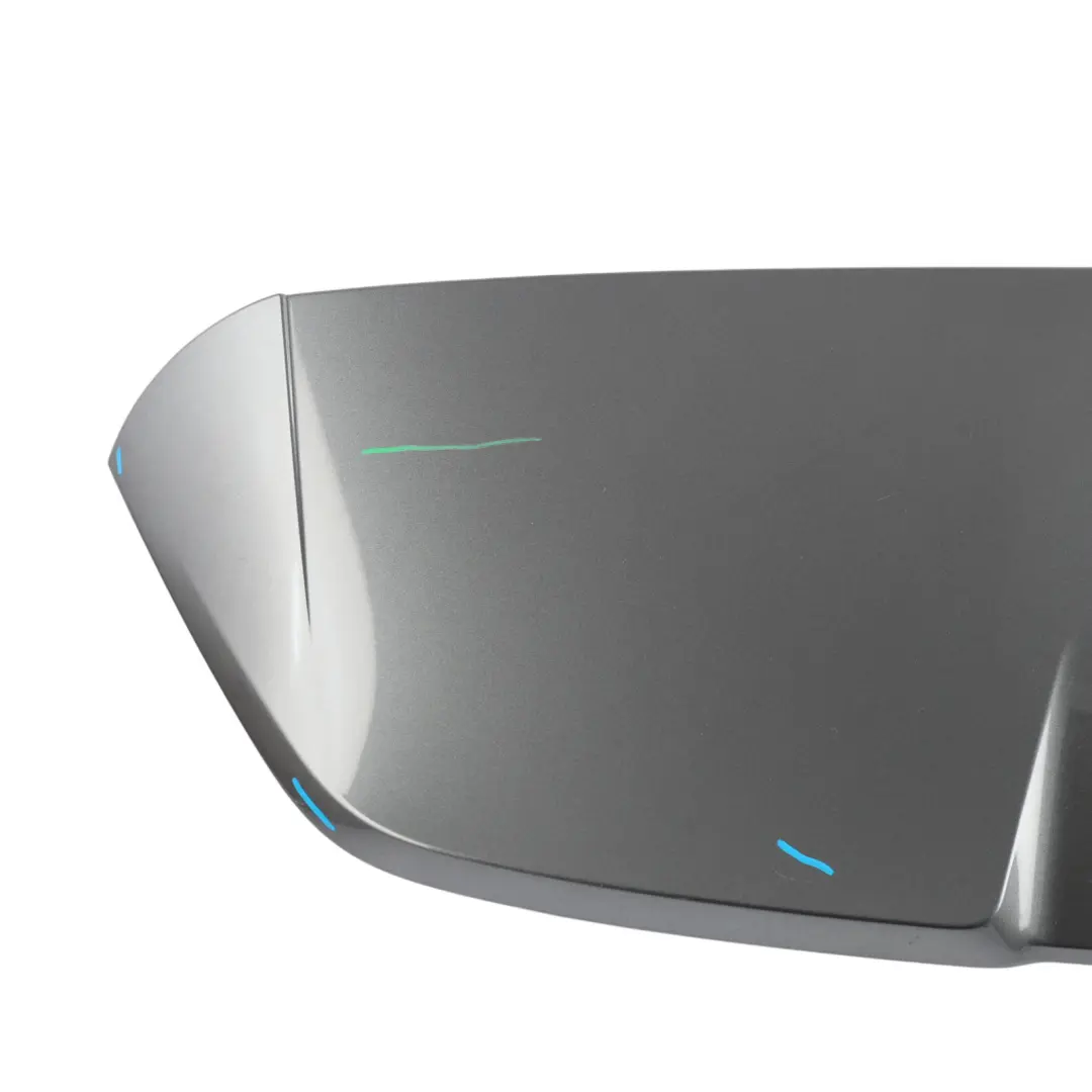 Audi A3 8Y Boot Lid Tailgate Spoiler Panel Daytona Grey Pearl - Z7S - SKU 8Y4827933A-DGR - Part number 8Y4827933A