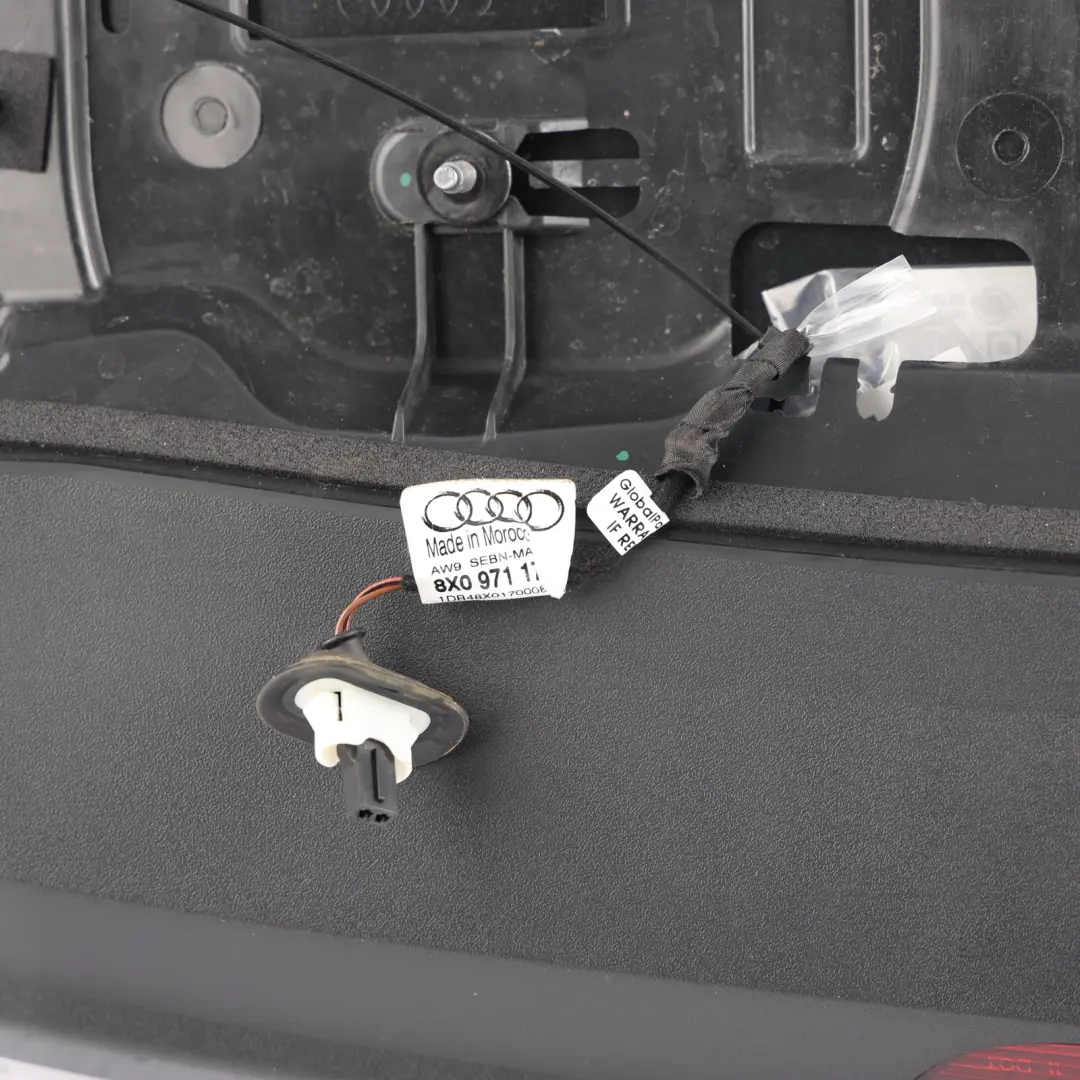Audi A3 8Y Boot Lid Tailgate Spoiler Panel Daytona Grey Pearl - Z7S - SKU 8Y4827933A-DGR - Part number 8Y4827933A