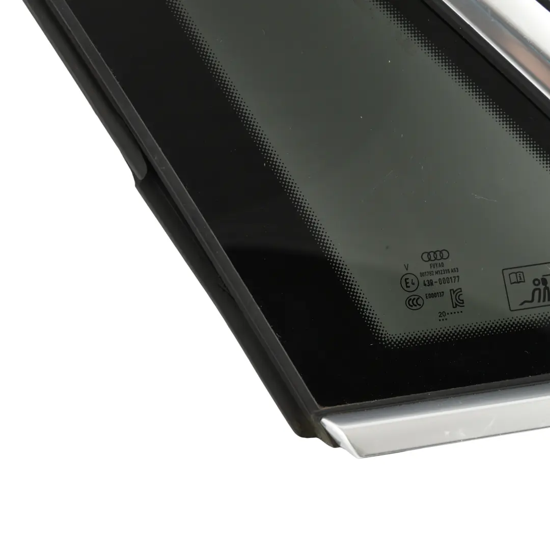 Audi A3 RS3 8Y Rear Quarter Window Triangle Glass Left N/S Tinted AS3 - SKU 8Y4845297E - Part number 8Y4845297E