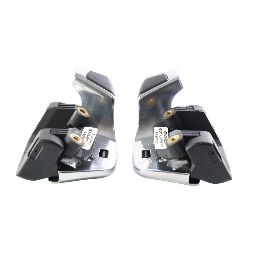 BMW E60 E61 LCI Steering Wheel Rocker Gear Shift Lever Paddle SET 9116317 - SKU 9116317-SET - Part number 9116317-SET