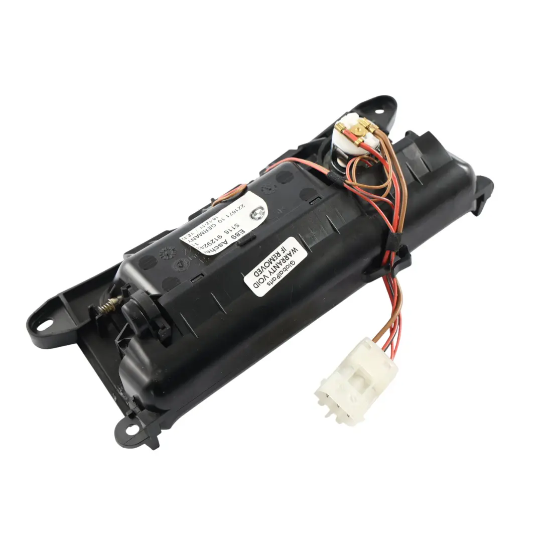 BMW Z4 E89 Console Centrale Cendrier Cache Cendrier Panneau - SKU 9129243-2 - Numéro de pièce 9129243