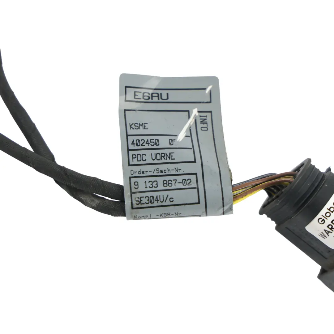Wiązka Kabli PDC Zderzaka Przedniego do BMW E63 E64 LCI o numerze 9133867 BMW E63 E64 LCI Wiązka Kabli PDC Zderzaka Przedniego - SKU 9133867 - Numer Części 9133867