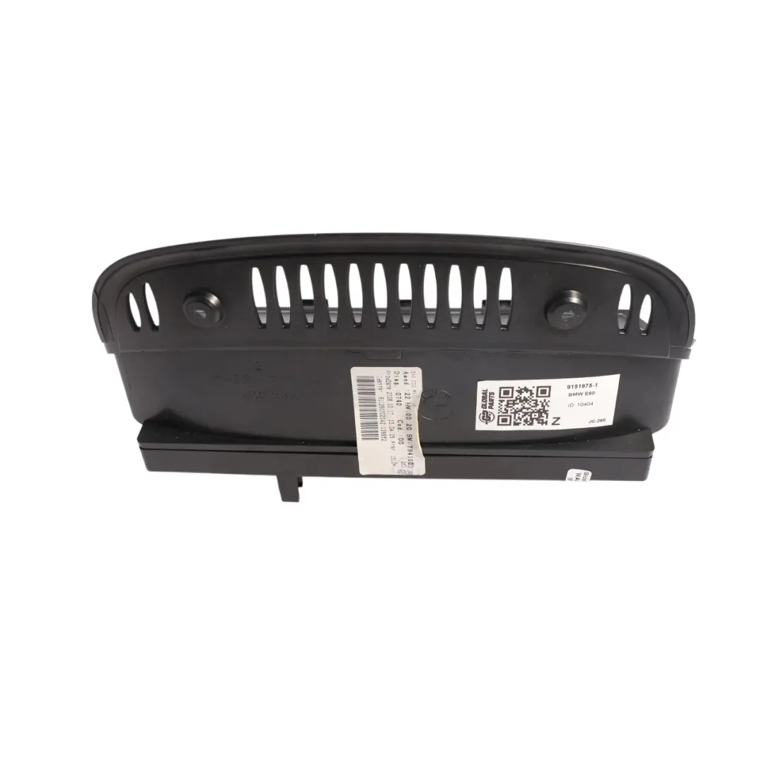Display Screen BMW E60 E63 E64 6,5" Dashboard On Board Monitor Sat Nav 6973671 to with Part number 9151975 Display Screen BMW E60 E63 E64 6,5" Dashboard On Board Monitor Sat Nav 6973671 - SKU 9151975-1 - Part number 9151975