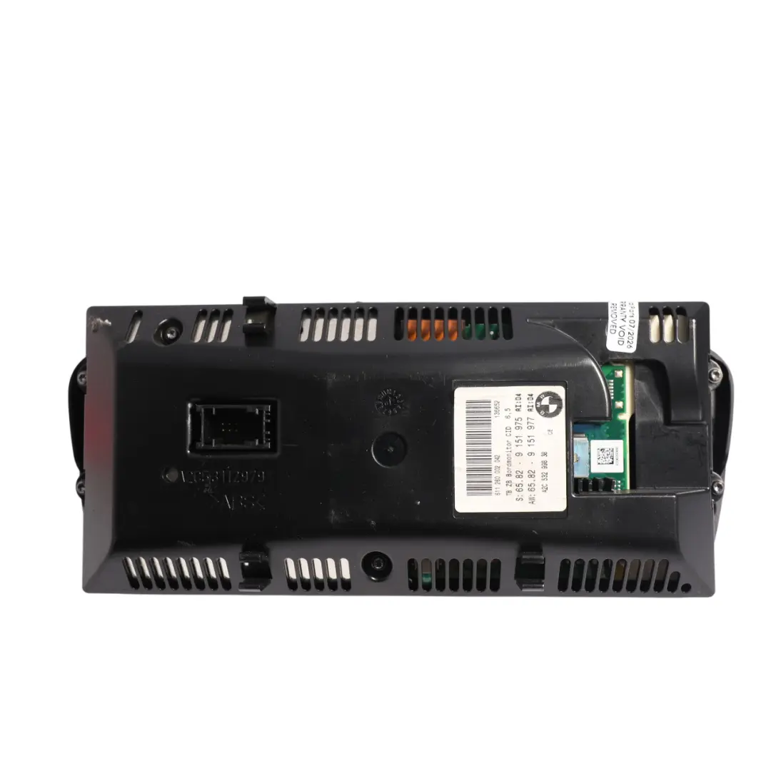 Display Screen BMW E60 E63 E64 6,5" Dashboard On Board Monitor Sat Nav 6973671 to with Part number 9151975 Display Screen BMW E60 E63 E64 6,5" Dashboard On Board Monitor Sat Nav 6973671 - SKU 9151975-1 - Part number 9151975