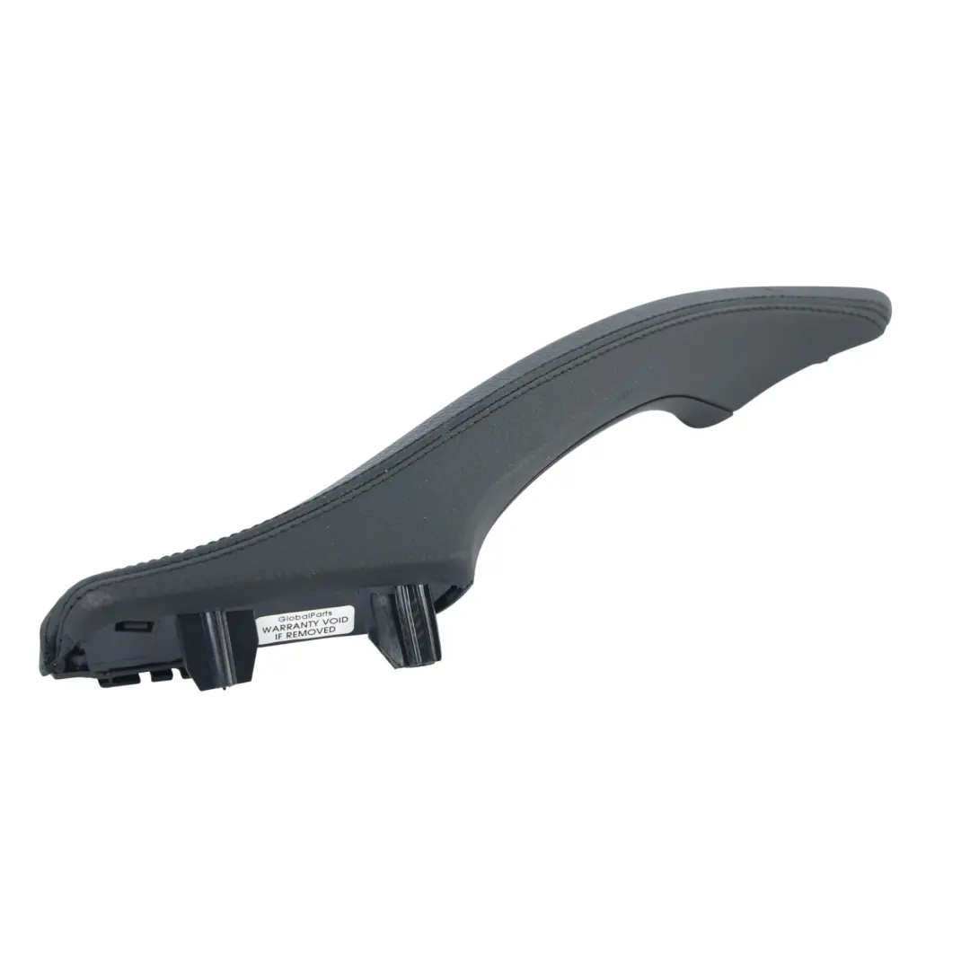 BMW F10 Rear Door Interior Pull Handle Left N/S Leather Black - SKU 9174215 - Part number 9174215