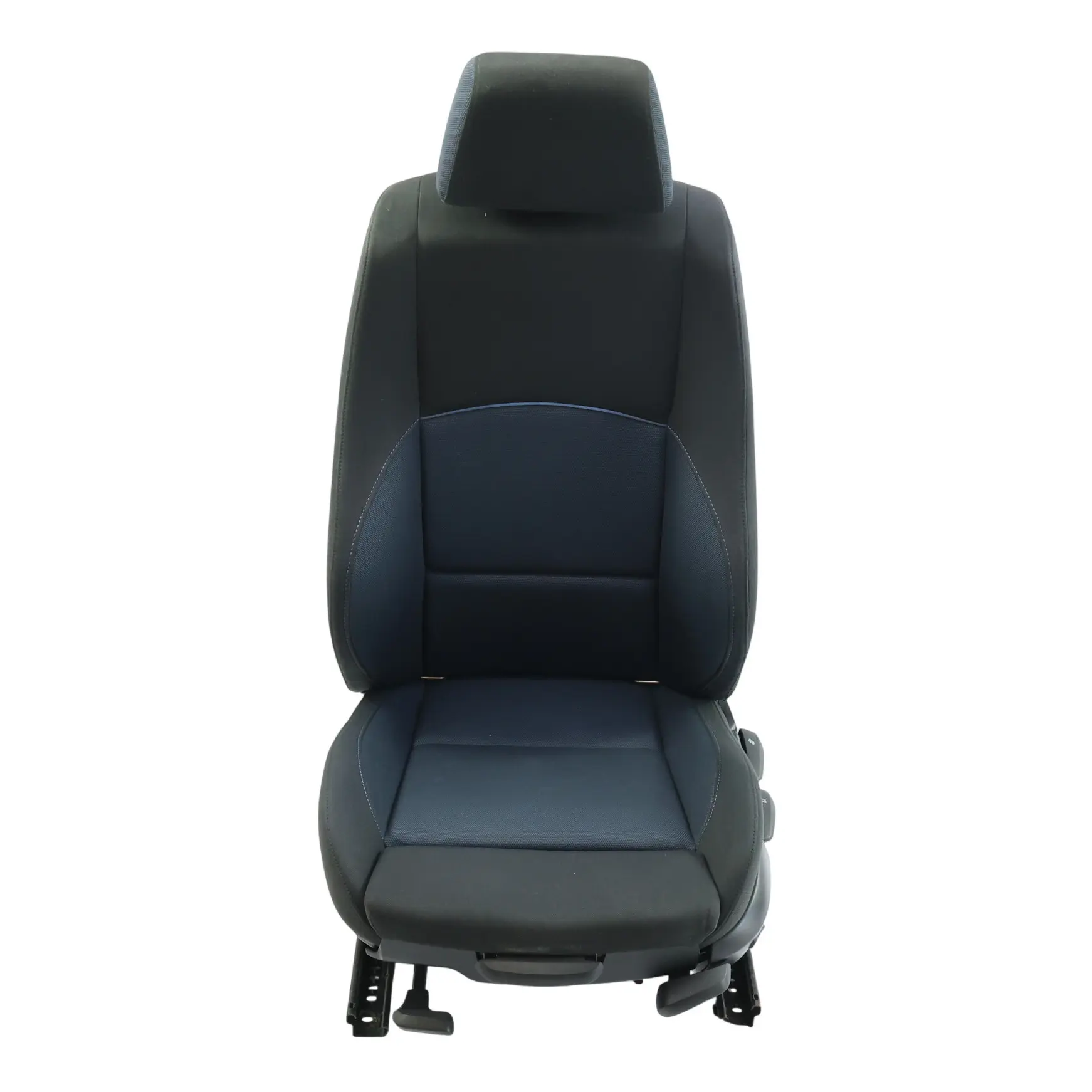 BMW E87 LCI Front Seat Sport Cloth Farbic Monaco Blue Left N/S