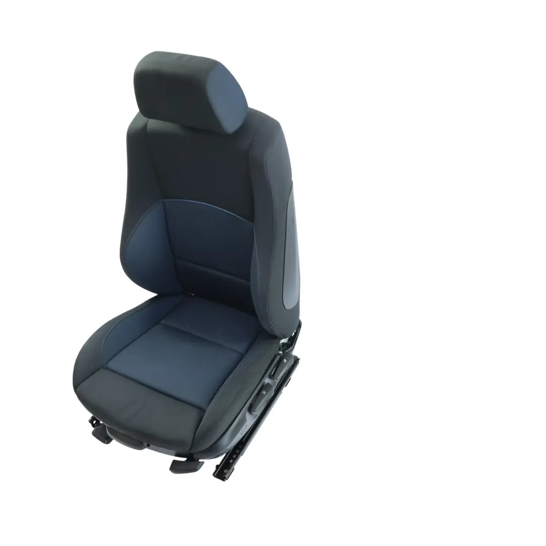 BMW E87 LCI Front Seat Sport Cloth Farbic Monaco Blue Left N/S - SKU 9179067-1 - Part number 9179067