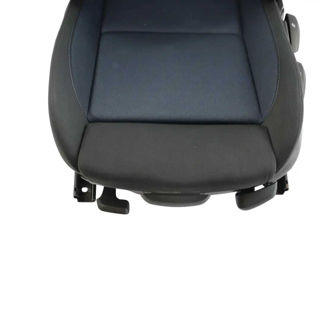 BMW E87 LCI Front Seat Sport Cloth Farbic Monaco Blue Left N/S - SKU 9179067-1 - Part number 9179067
