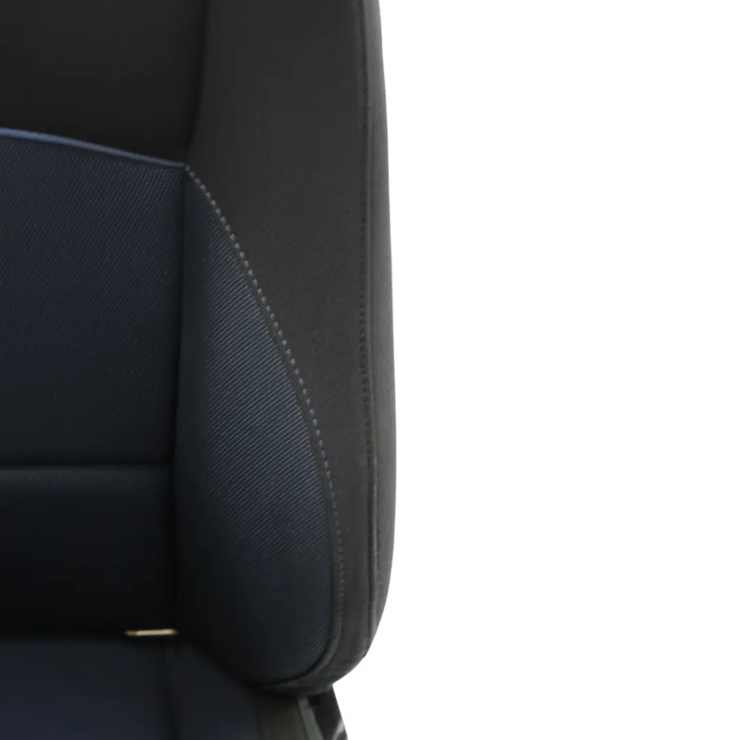 Siège Avant Sport Tissu Monaco Bleu Gauche pour BMW E87 LCI à propos du numéro de pièce 9179067 BMW E87 LCI Siège Avant Sport Tissu Monaco Bleu Gauche - SKU 9179067-1 - Numéro de pièce 9179067