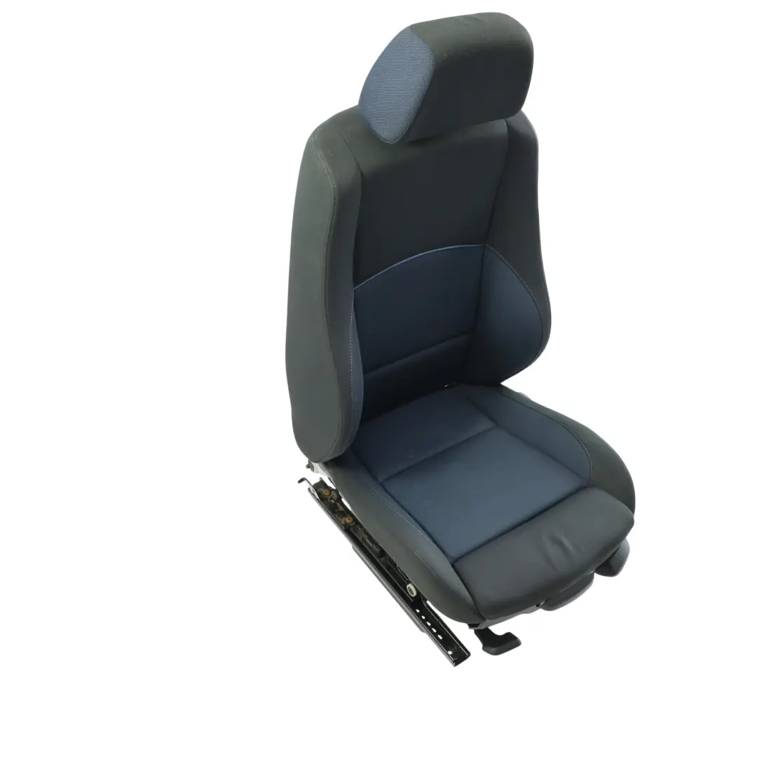 BMW E87 LCI Front Seat Sport Cloth Farbic Monaco Blue Left N/S - SKU 9179067-1 - Part number 9179067