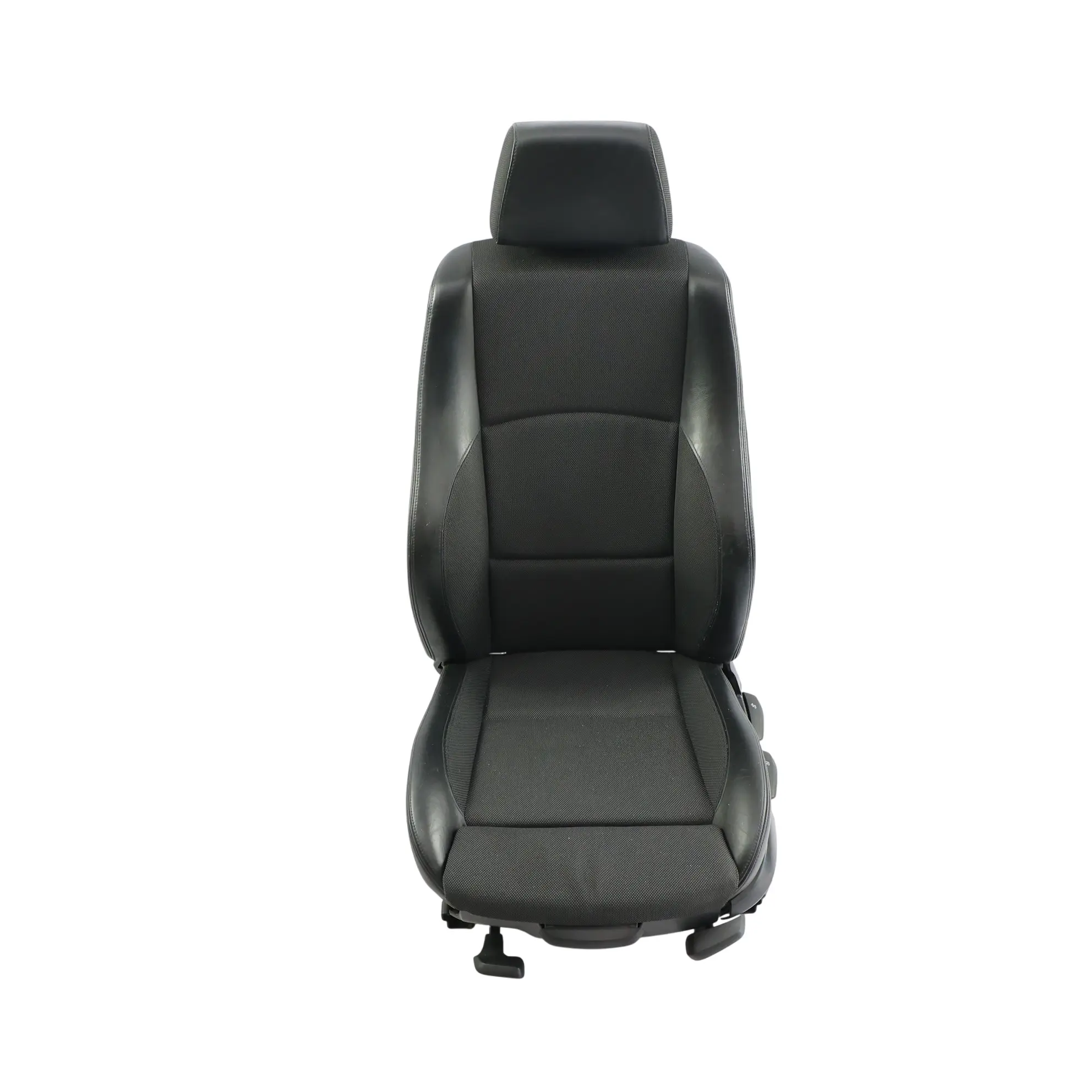 BMW E87 LCI Sedile Anteriore Sport Tessuto/Pelle Antracite Sinistro 9179135