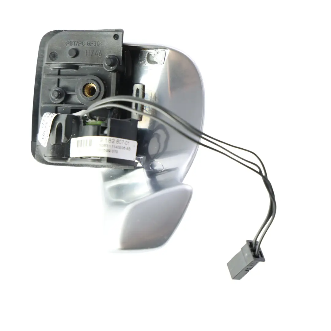 Łopatka Zmiany Biegów Chromowana Lewa do BMW X5 E70 X6 E71 M Sport o numerze 9182807 BMW X5 E70 X6 E71 M Sport Łopatka Zmiany Biegów Chromowana Lewa - SKU 9182807 - Numer Części 9182807