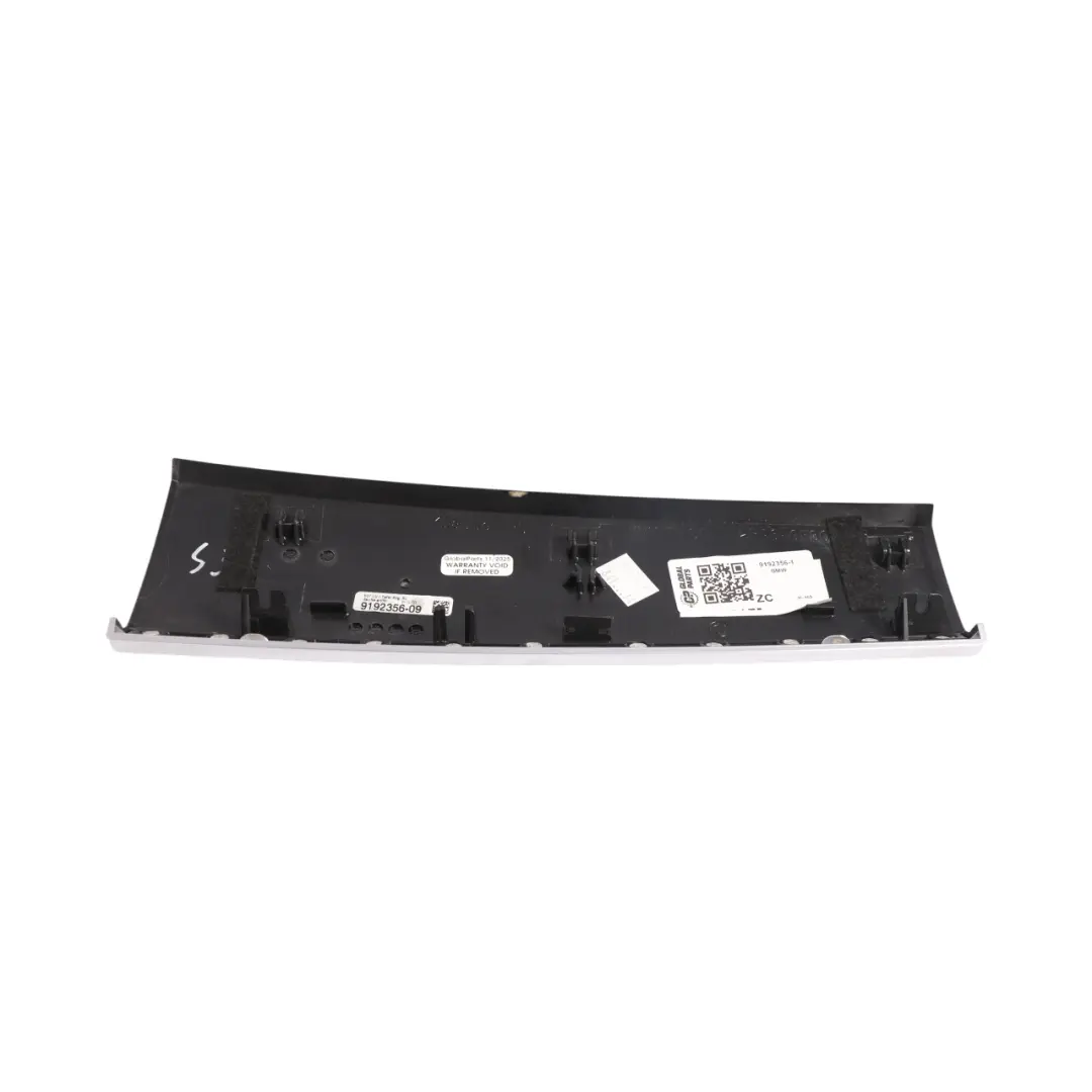Front Centre Dashboard Trim Cover Panel Wood Effect to BMW F01 F02 with Part number 9192356 BMW F01 F02 Front Centre Dashboard Trim Cover Panel Wood Effect - SKU 9192356-1 - Part number 9192356
