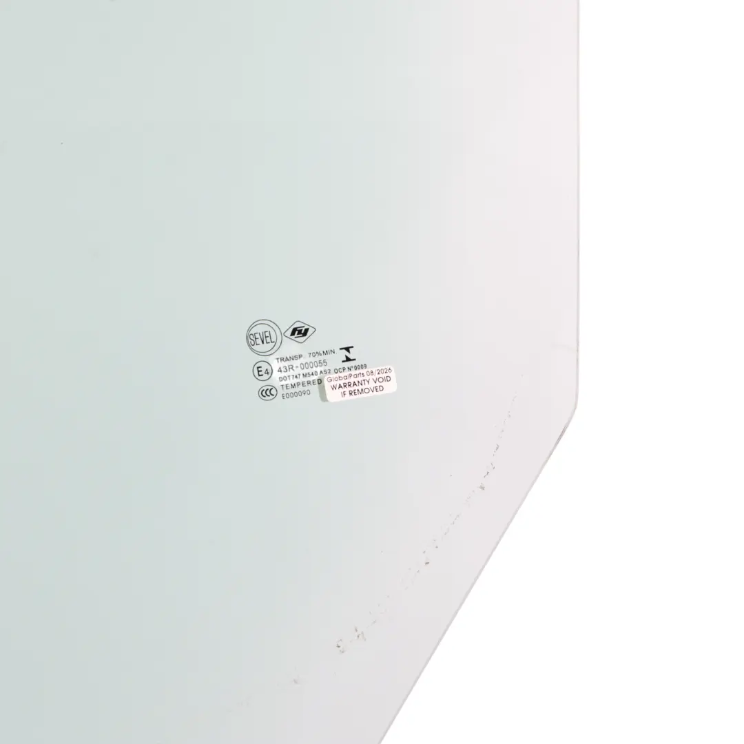 Citroen Relay Mk3 Peugeot Boxer Front Door Side Glass Window Left N/S - SKU 9201N6-1 - Part number 9201N6