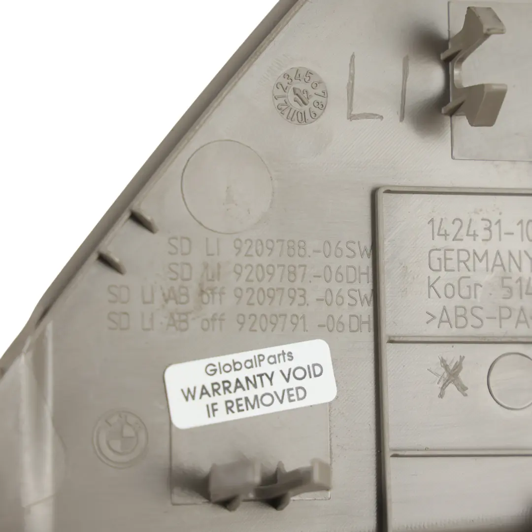 BMW 5 Series F10 F11 Dashboard End Trim Cover Panel Left N/S - SKU 9209788 - Part number 9209788