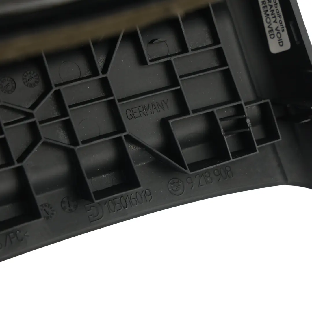 BMW F30 F31 F32 Covering Rear Trim Centre Console Air Vent Black - SKU 9218908-1 - Part number 9218908