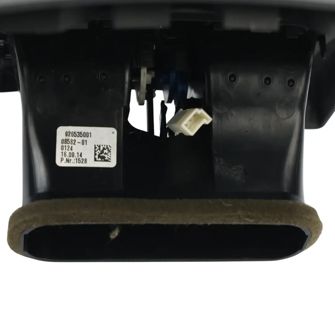 BMW F30 F31 F32 Kratka Nawiewu Tył Konsoli Środkowej Czarna - SKU 9218908-1 - Numer Części 9218908