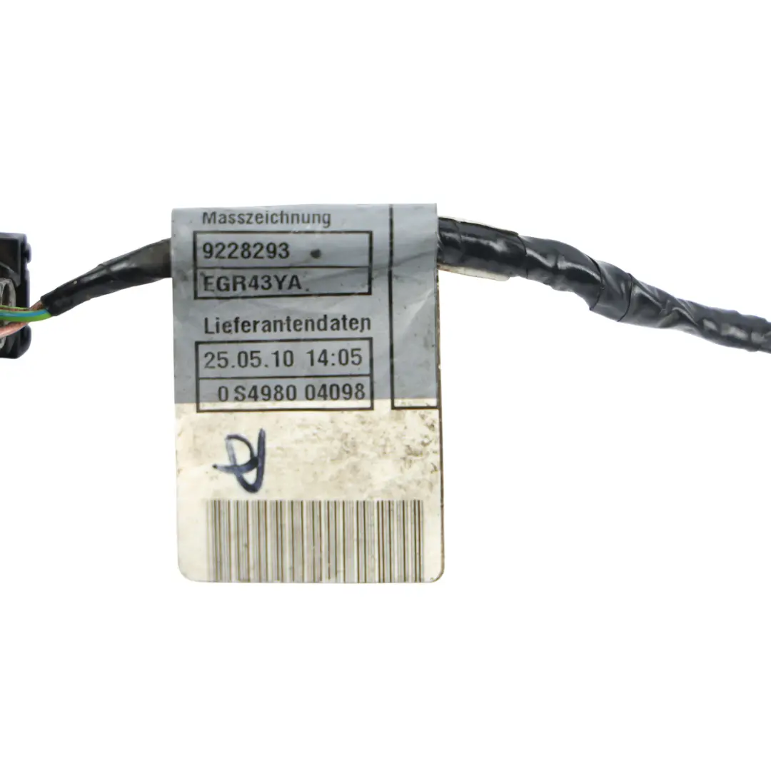 BMW X3 F25 Wiązka Kabli Drzwi Wewnętrzna Złącze - SKU 9228293 - Numer Części 9228293
