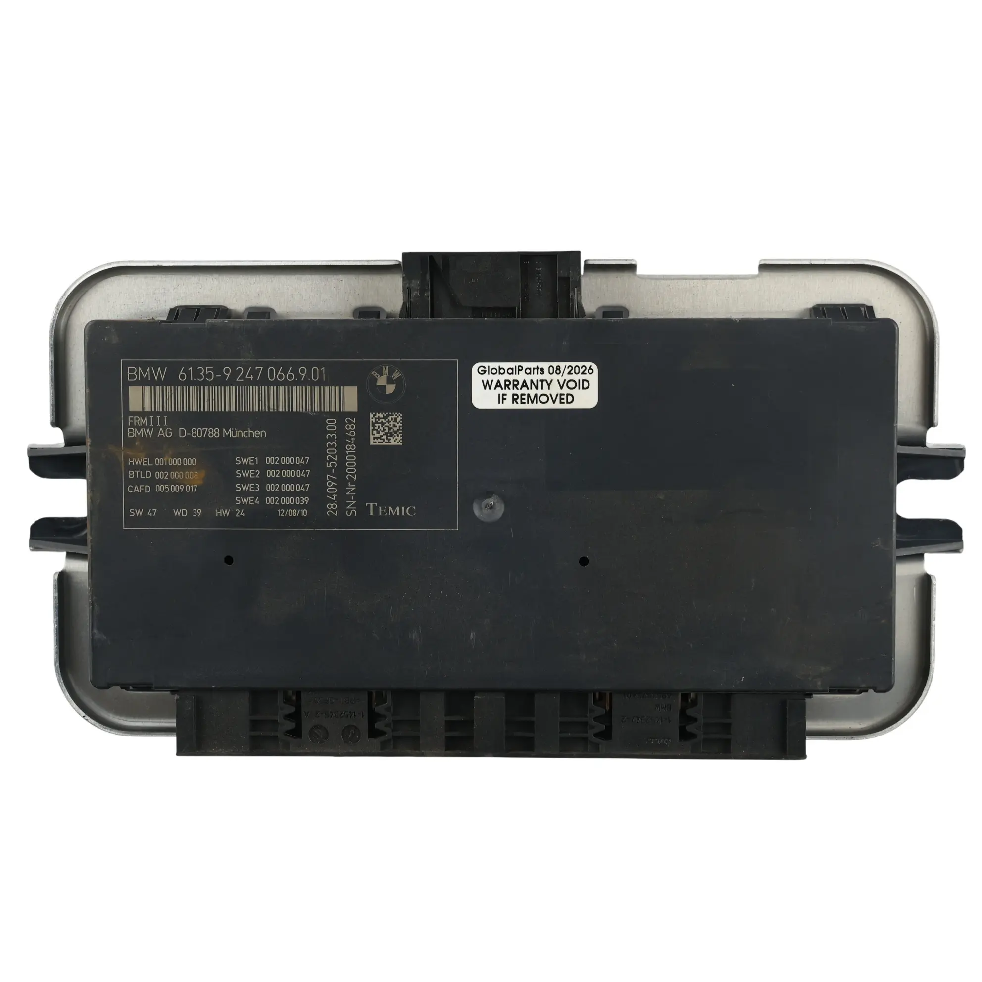 BMW X3 F25 Footwell Light Module Control Unit ECU FRM3 9247066