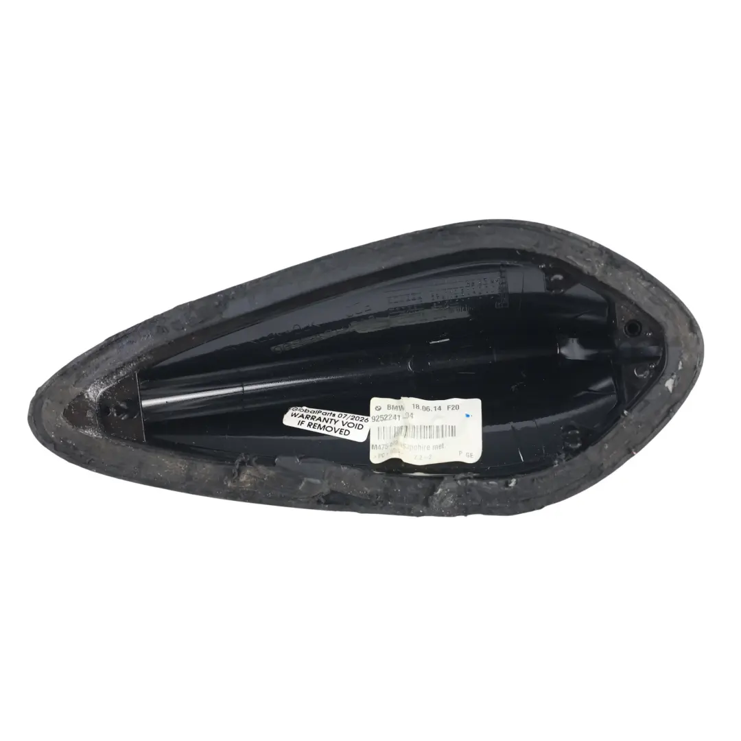 BMW F20 F21 Roof Antenna Shark Empty Housing Cover Black Sapphire - 475 - SKU 9257007-BS - Part number 9257007