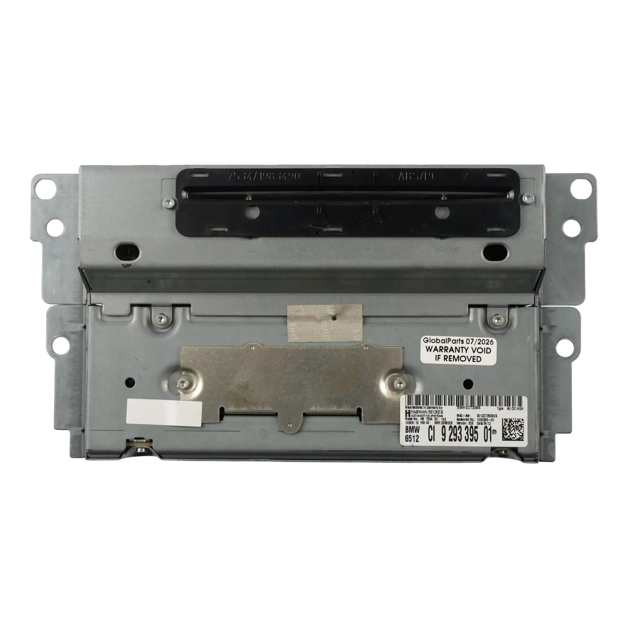 BMW F10 F11 F12 F13 F18 F06 F01 F02 F04 Unité Radio Navigation 9293395