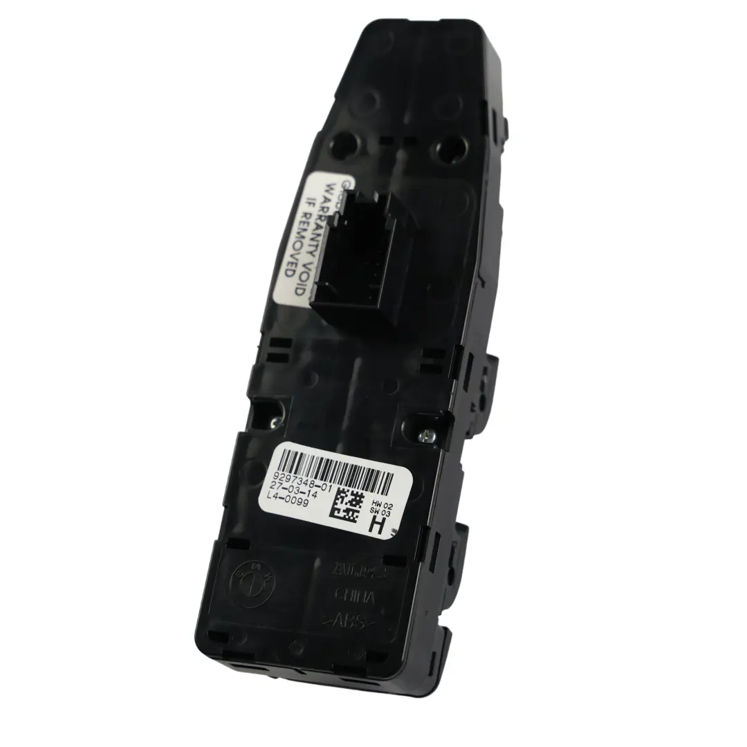 Front Door Window Lifter Control Switch Driver Side to BMW X5 F15 X6 F16 with Part number 9297348 BMW X5 F15 X6 F16 Front Door Window Lifter Control Switch Driver Side - SKU 9297348 - Part number 9297348