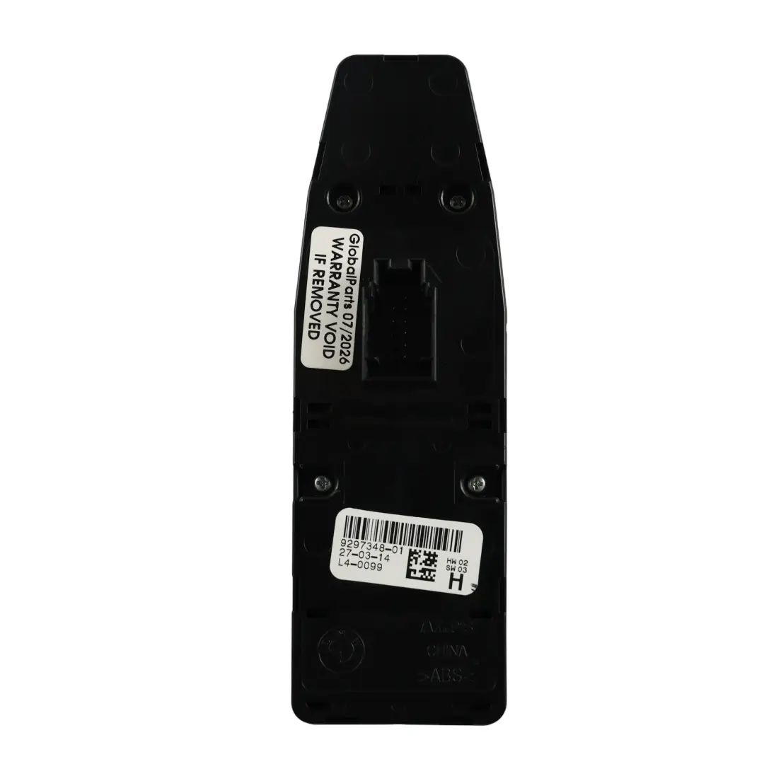 BMW X5 F15 X6 F16 Front Door Window Lifter Control Switch Driver Side - SKU 9297348 - Part number 9297348